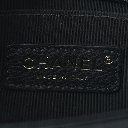 Chanel Caviar Chevron Quilted Small Boy Flap Black 6 of 10