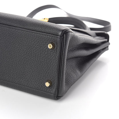 Hermes Togo Kelly Retourne 32 Black 9 of 11
