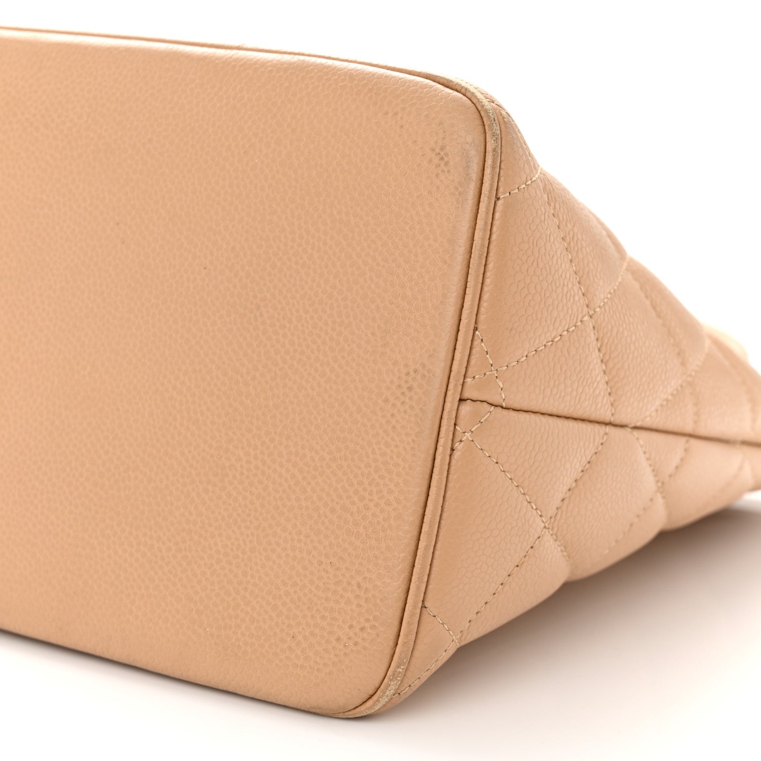 Chanel Caviar Quilted Medallion Tote Beige 9 of 11