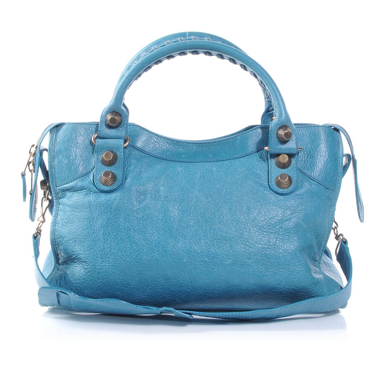 Agneau Giant 21 Rose Gold Hardware City Cyclade