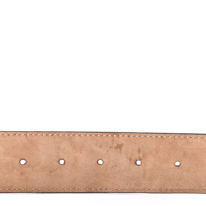 Gucci Metallic Guccissima Interlocking G Belt 90 36 Gold 4 of 5