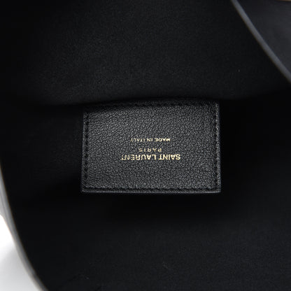 Saint Laurent Calfskin Toy Shopping Tote Black 6 of 10