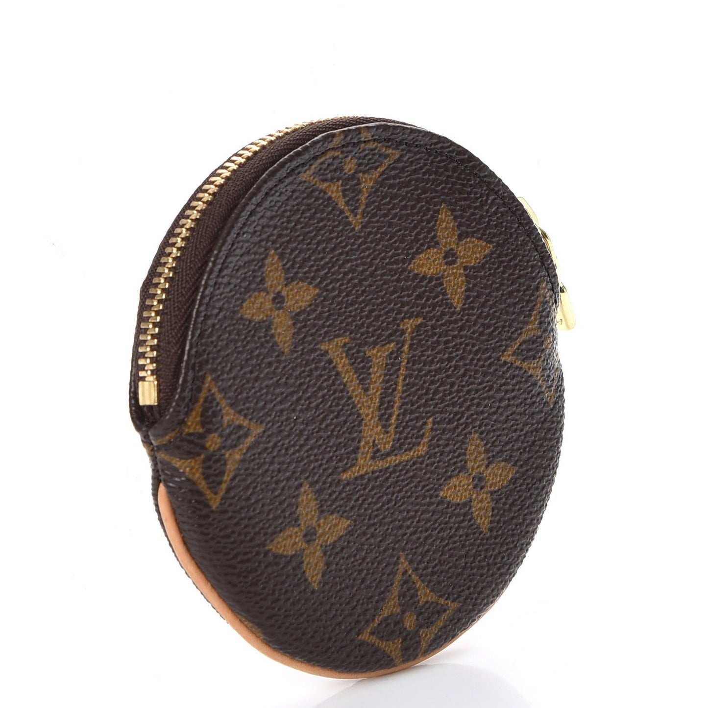 Monogram Round Coin Purse