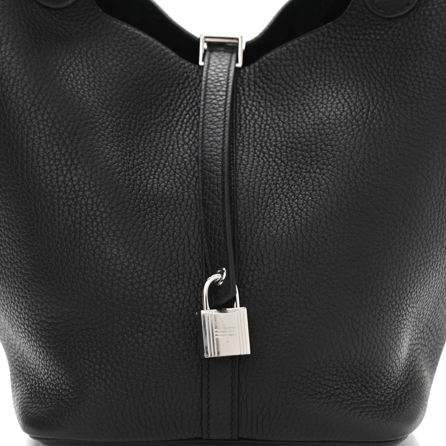 Taurillon Clemence Picotin Lock 22 MM Black