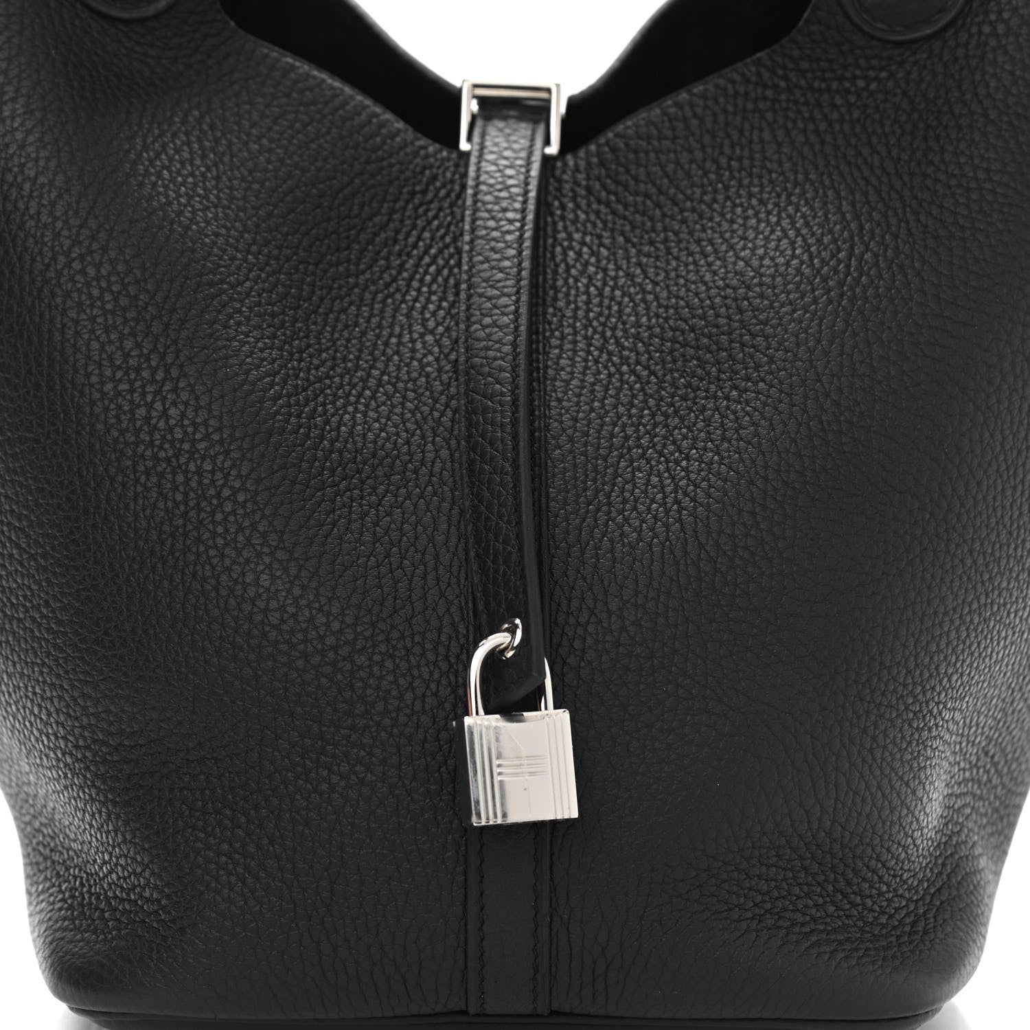 Hermes Taurillon Clemence Picotin Lock 22 MM Black 8 of 12