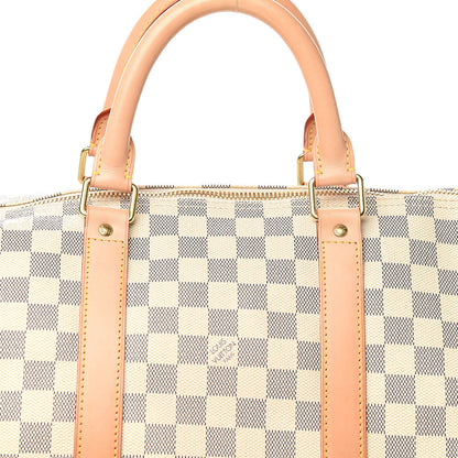Louis Vuitton Damier Azur Keepall 50 9 of 9