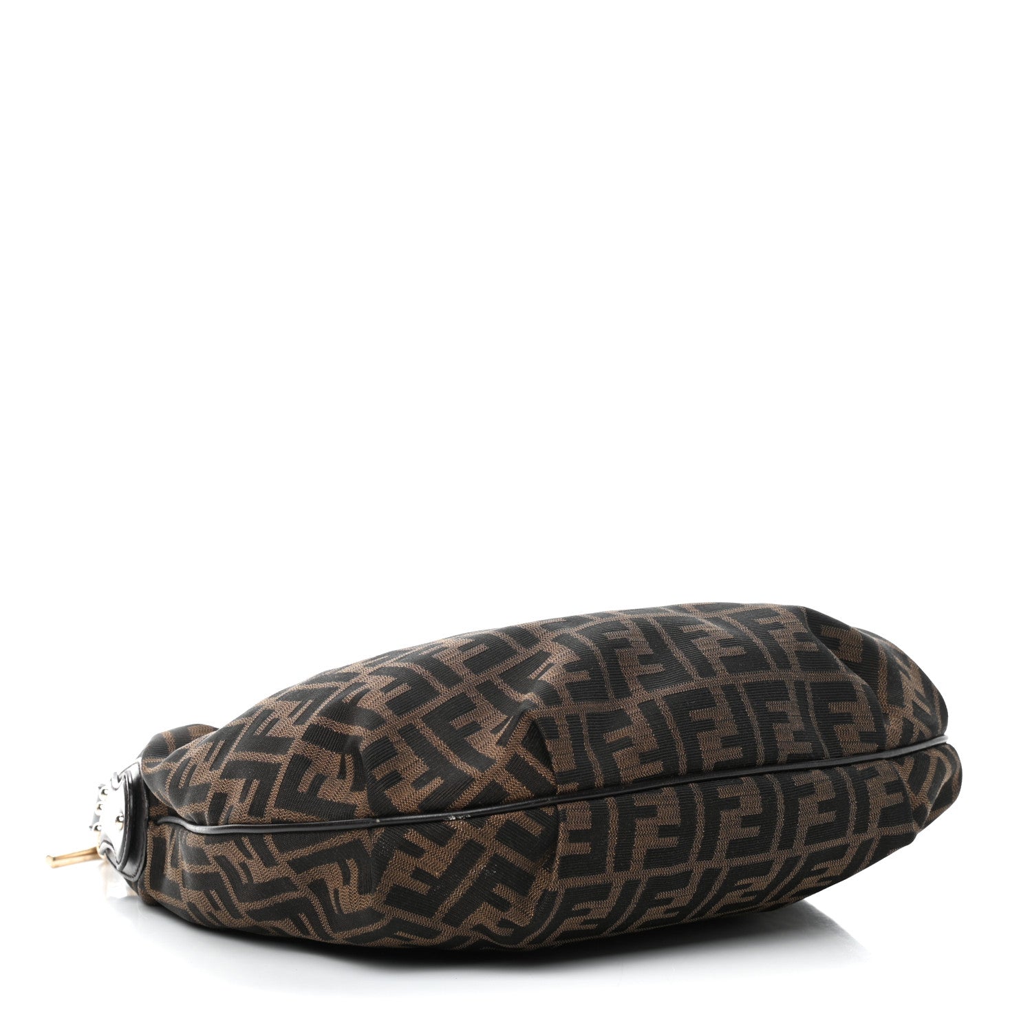 Fendi Zucca Small Chef Chain Hobo Tobacco 4 of 12