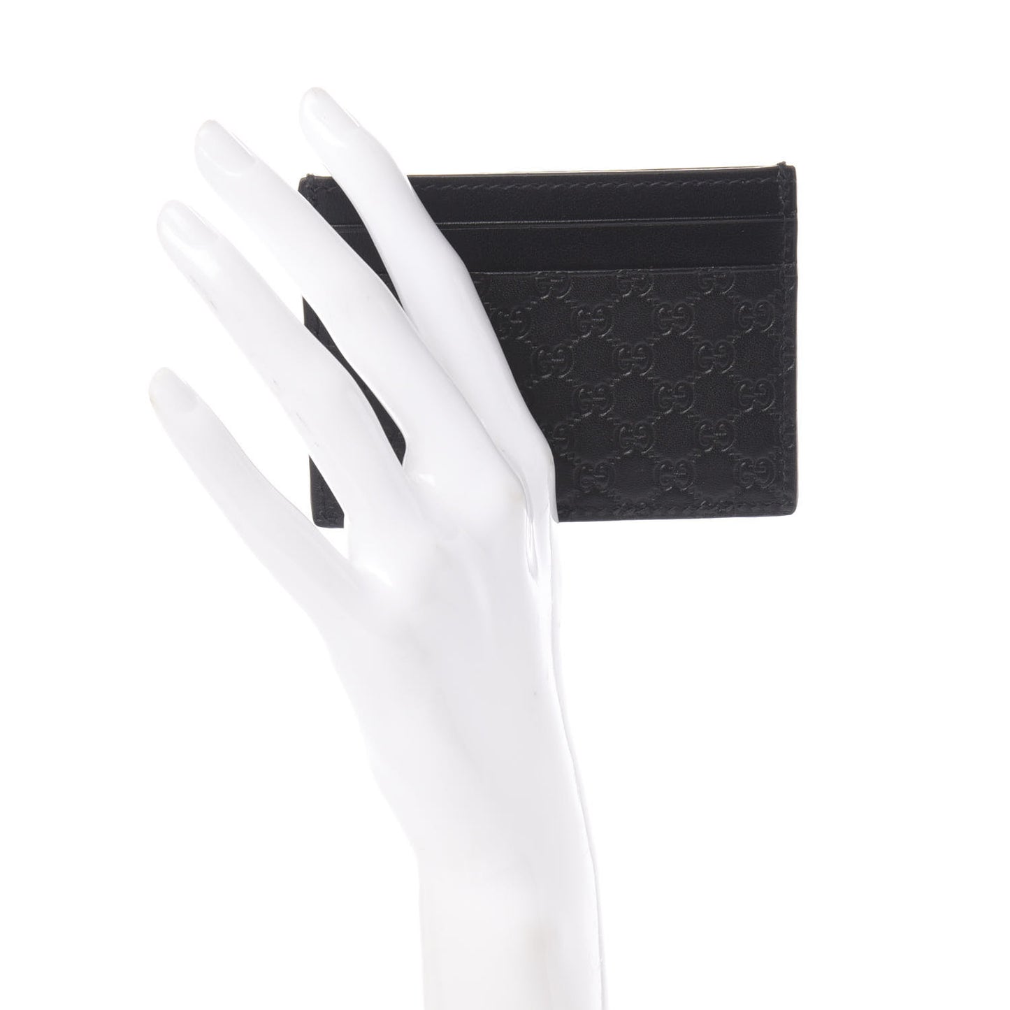 Microguccissima Card Holder Black