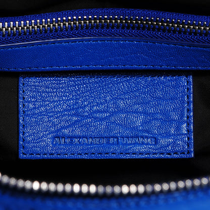 Alexander Wang Pebbled Lambskin Rockie Royal Blue 6 of 9