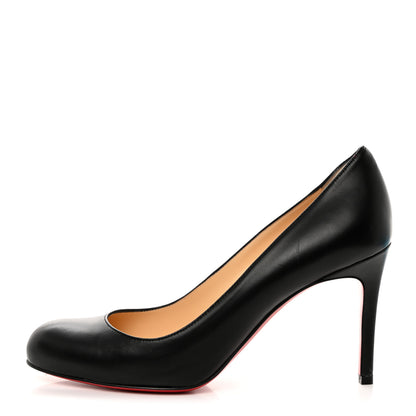 Christian Louboutin Kid Simple 70 Pumps 37.5 Black 1 of 8