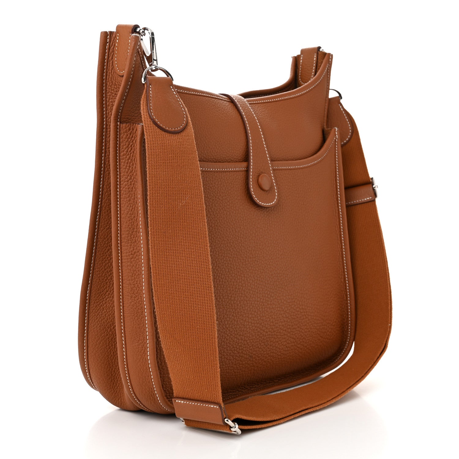 Hermes Taurillon Clemence Evelyne III GM Gold 3 of 10