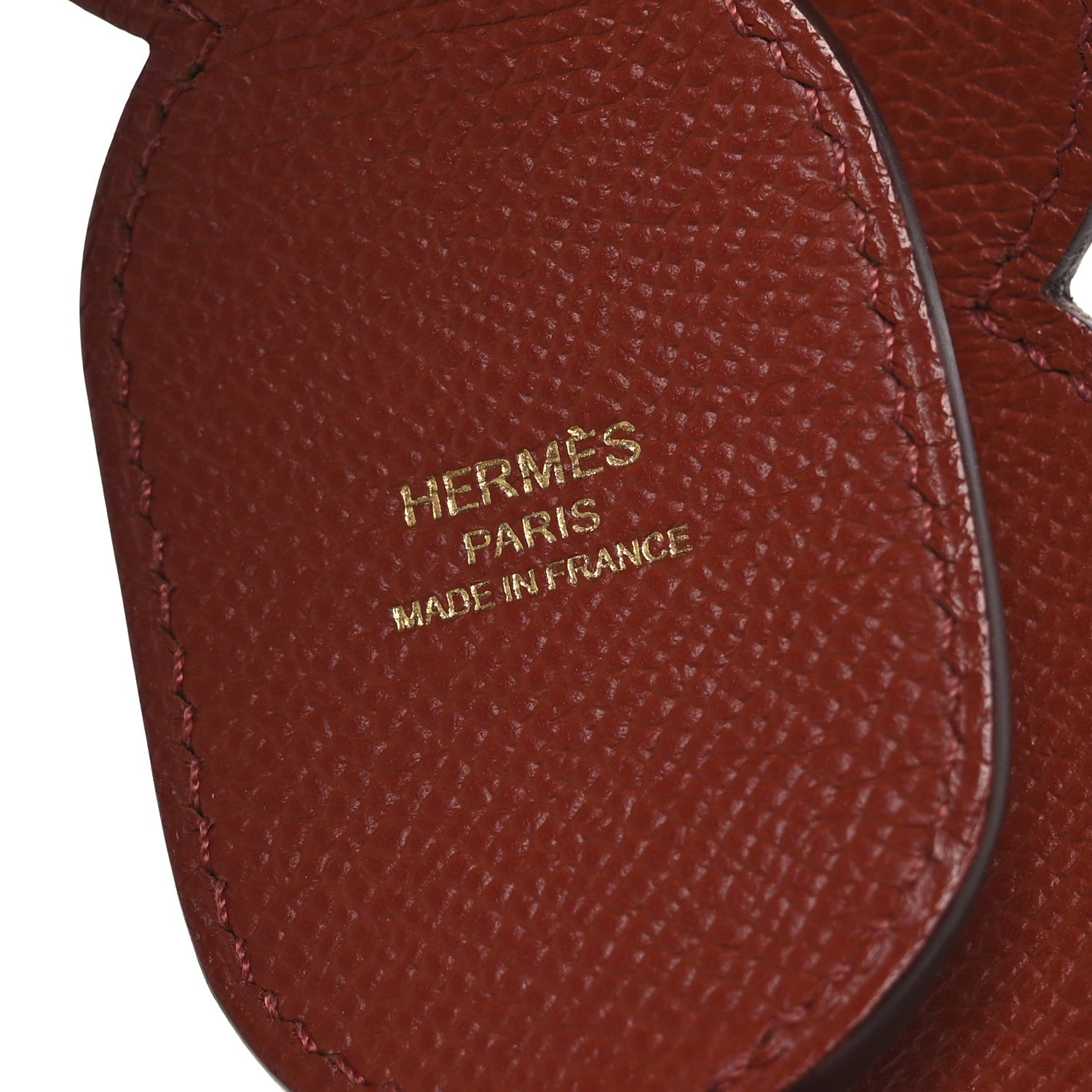 Hermes Epsom Maillons Shoulder Strap Brique Rose Texas 3 of 6
