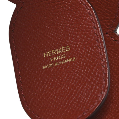 Hermes Epsom Maillons Shoulder Strap Brique Rose Texas 3 of 6