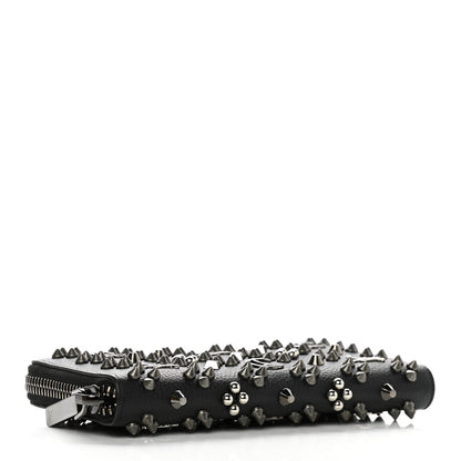 Christian Louboutin Calfskin Loubinthesky Panettone Wallet Black Multimetal 4 of 10