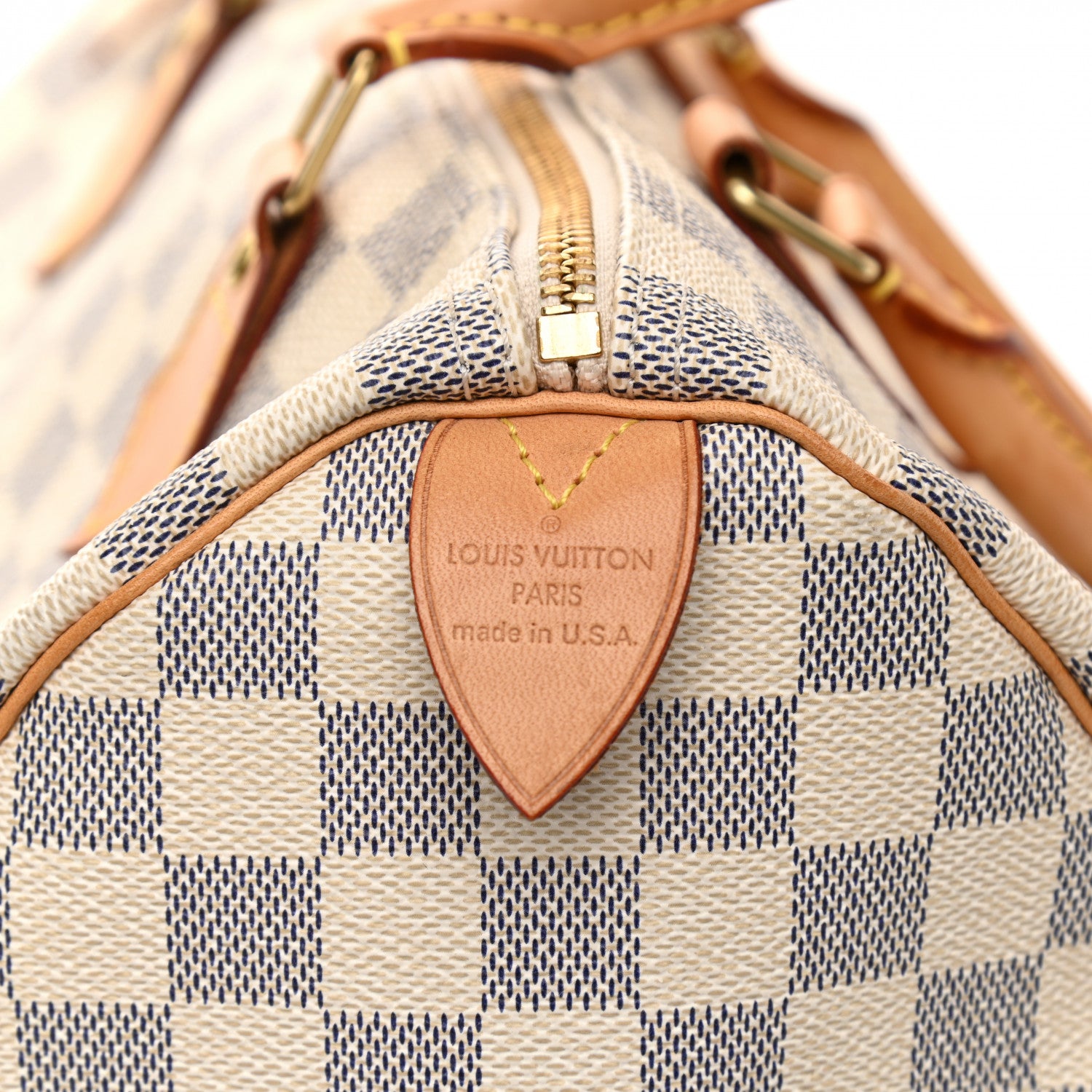 Louis Vuitton Damier Azur Speedy 30 6 of 10