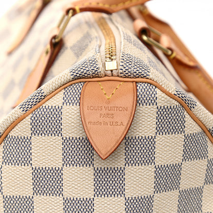 Louis Vuitton Damier Azur Speedy 30 6 of 10