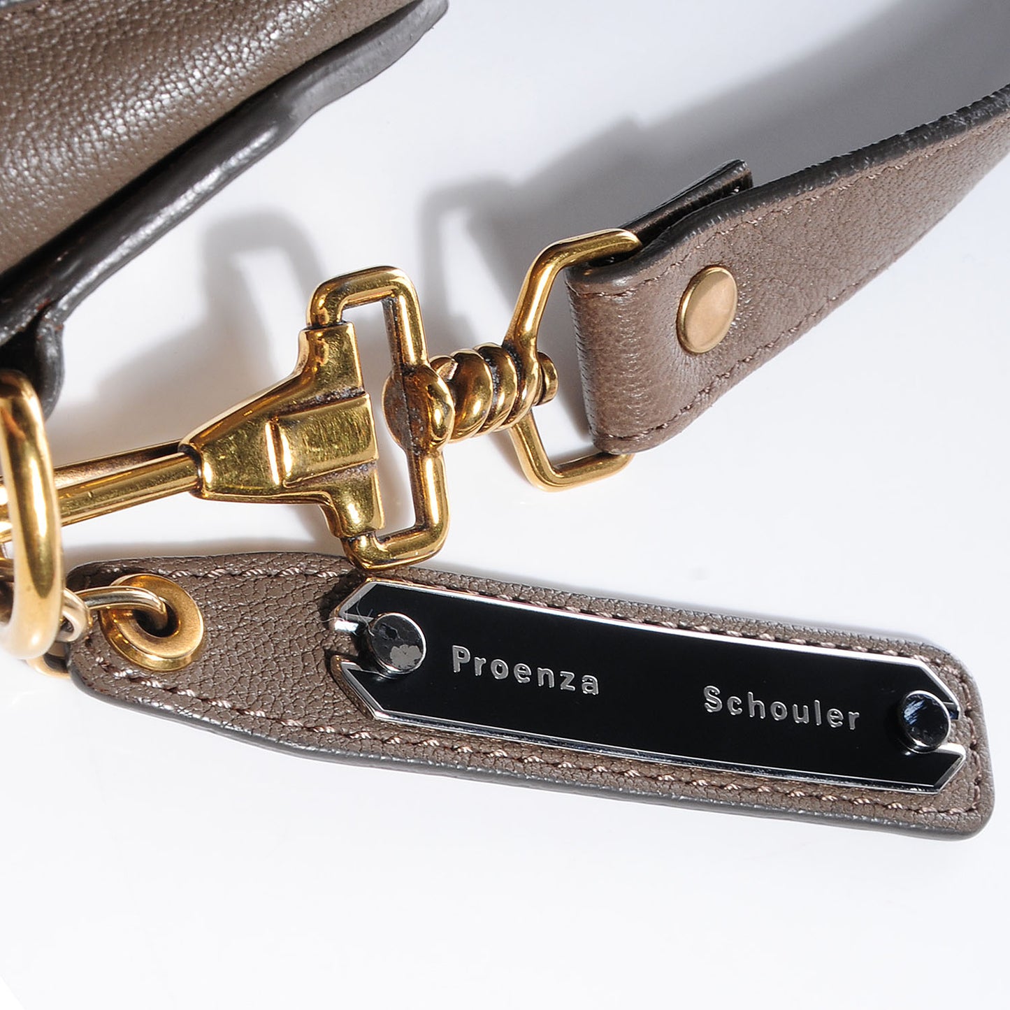 Lambskin Medium PS1 Satchel Smoke