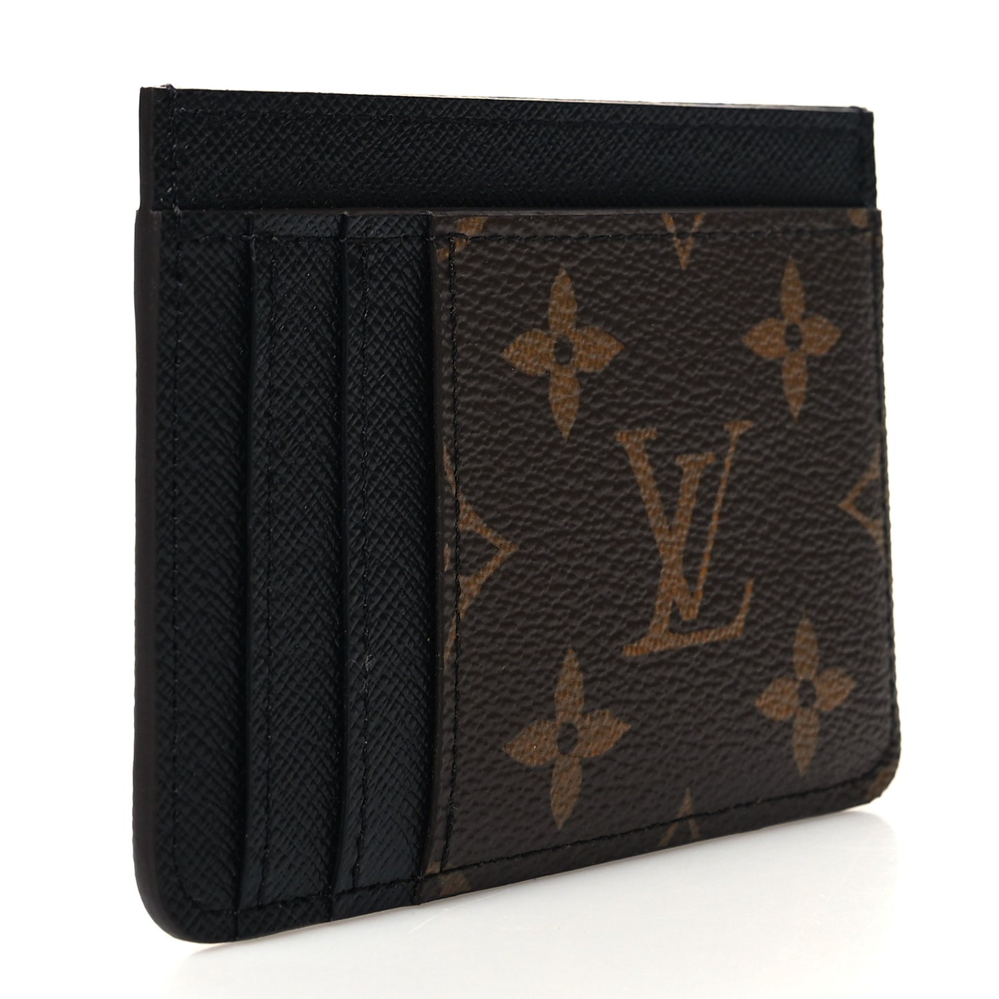 Reverse Monogram Side Up Card Holder