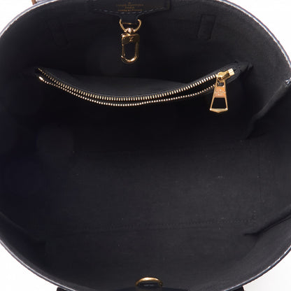Louis Vuitton Damier Ebene Belmont MM Black 8 of 9