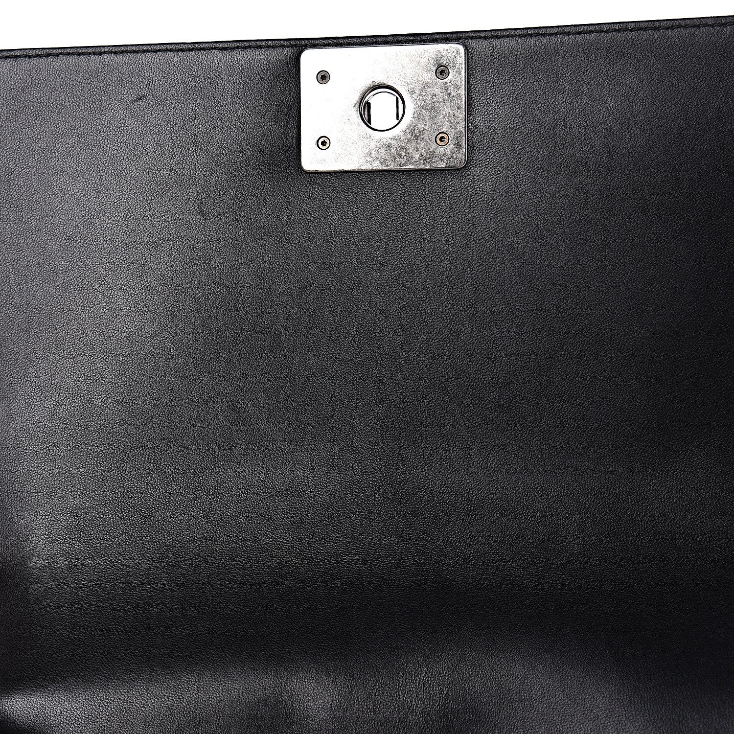 Chanel Lambskin Quilted Medium Boy Flap Black 9 of 16