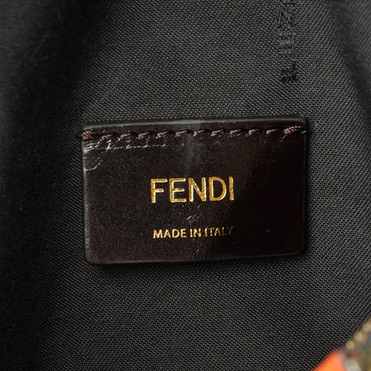 Fendi Zucca Vitello Elite Small Boston Tobacco Arancio 6 of 7