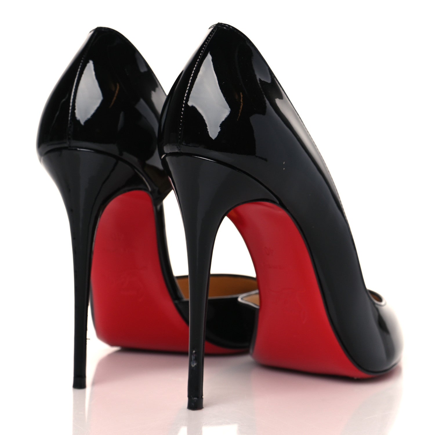 Christian Louboutin Patent Iriza 100 Pumps 40 Black 4 of 11