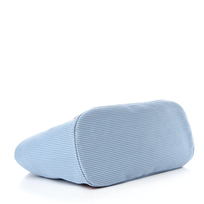 Hermes Cotton Canvas Passe-Passe Nappy Tote Bag Bluette 5 of 11