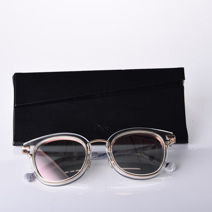 Christian Dior Origins2 Round Marble Sunglasses Rose Gold 10 of 10