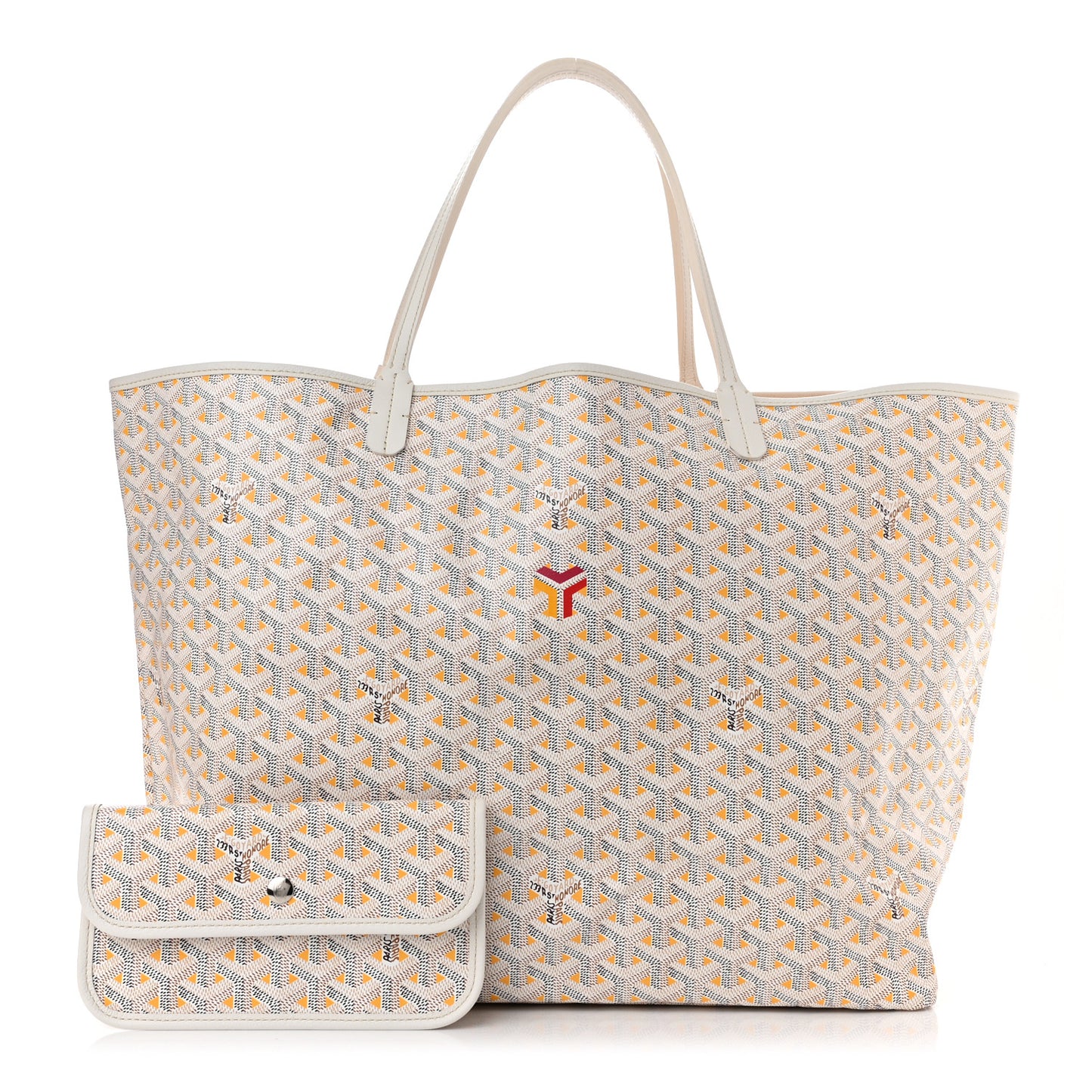 Goyardine Saint Louis Claire Voie GM White