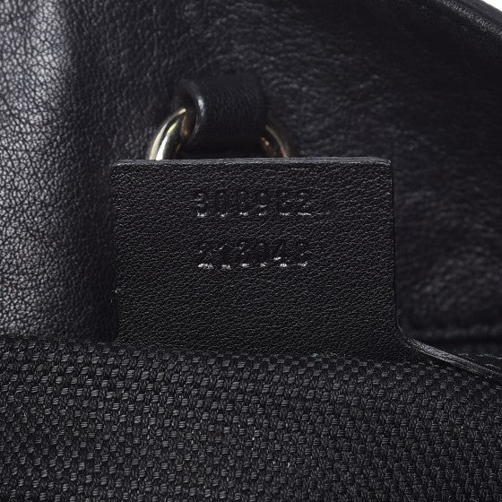 Gucci Patent Medium Soho Chain Shoulder Bag Black 7 of 7