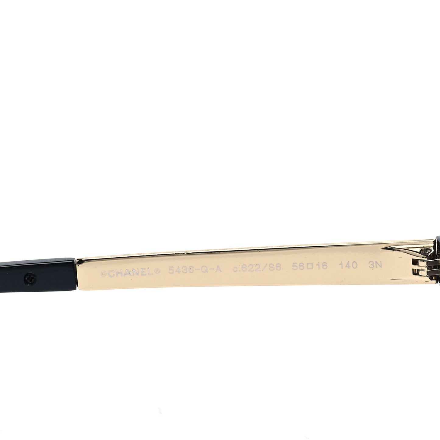 Acetate CC Sunglasses 5436-Q Black