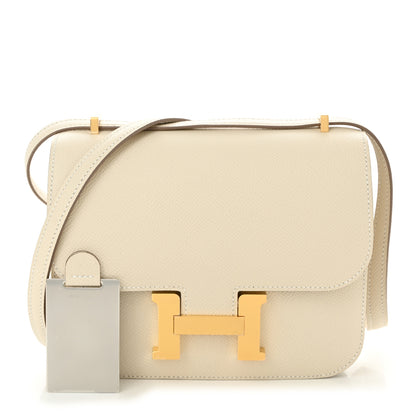 Hermes Epsom Constance 18 Craie 3 of 12