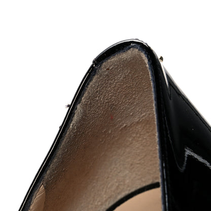 Jimmy Choo Patent Love 100 Pumps 40 Black 9 of 10