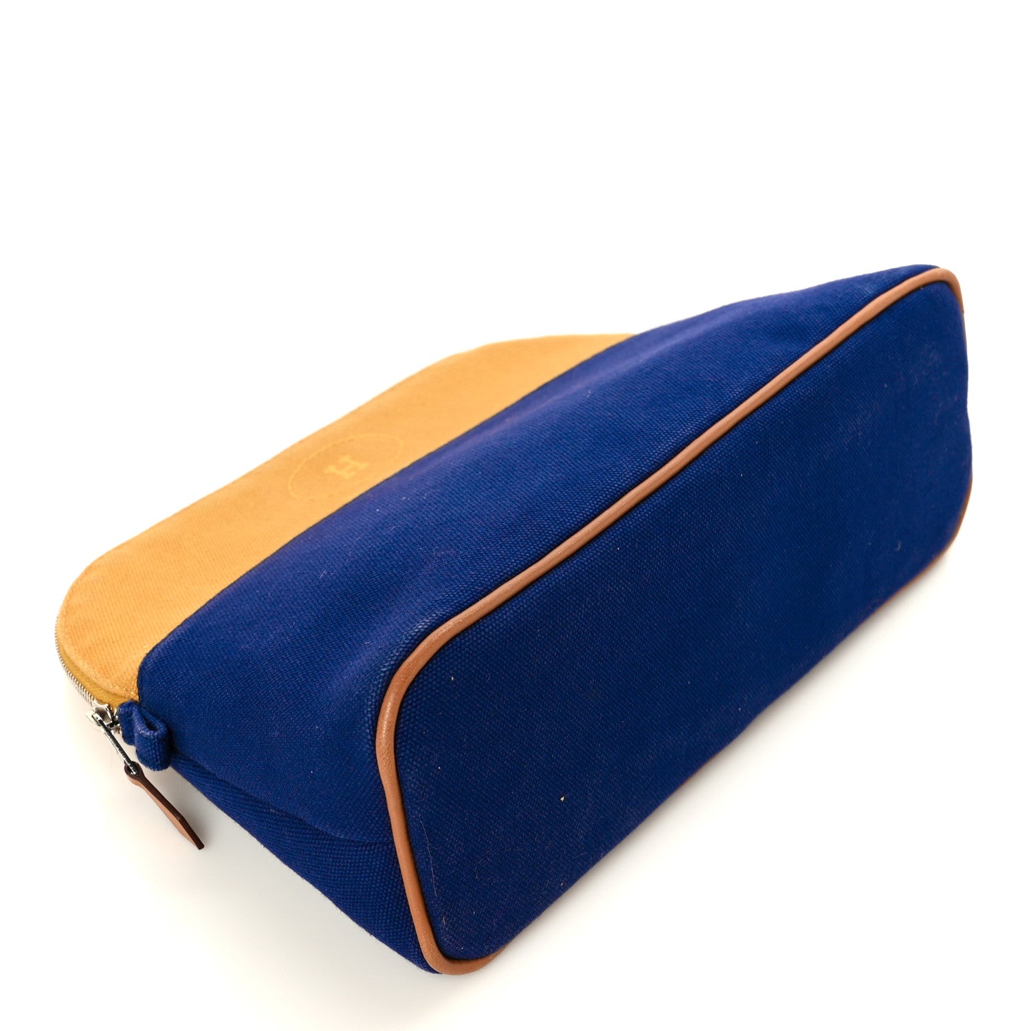 Hermes Toile Trousse De Voyage Cosmetic Case 4 of 8