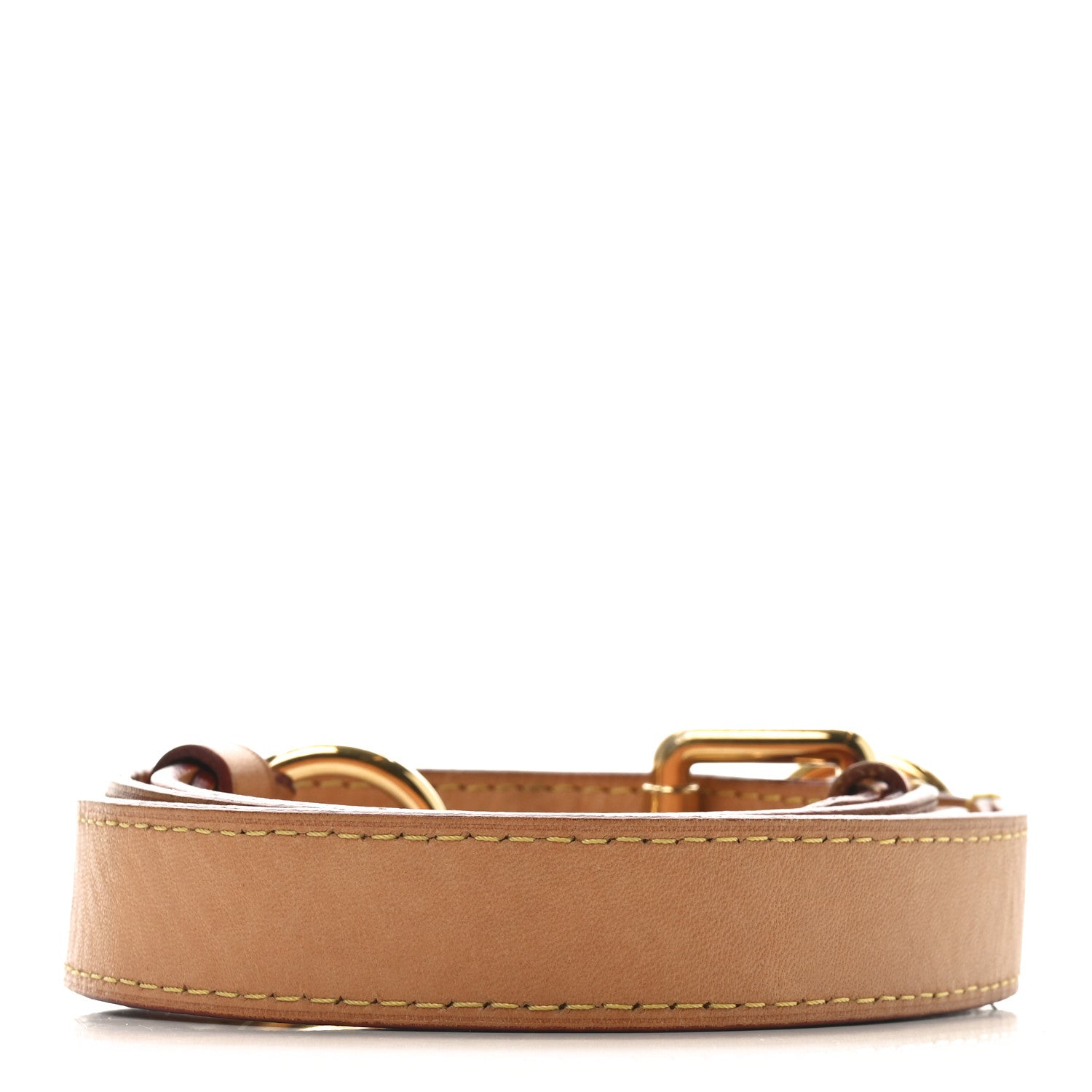 Louis Vuitton Vachetta 25mm Adjustable Shoulder Strap VVN 2 of 3