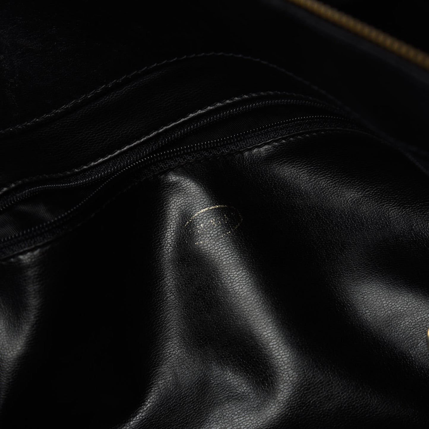 Calfskin Stitched XL Weekender Black