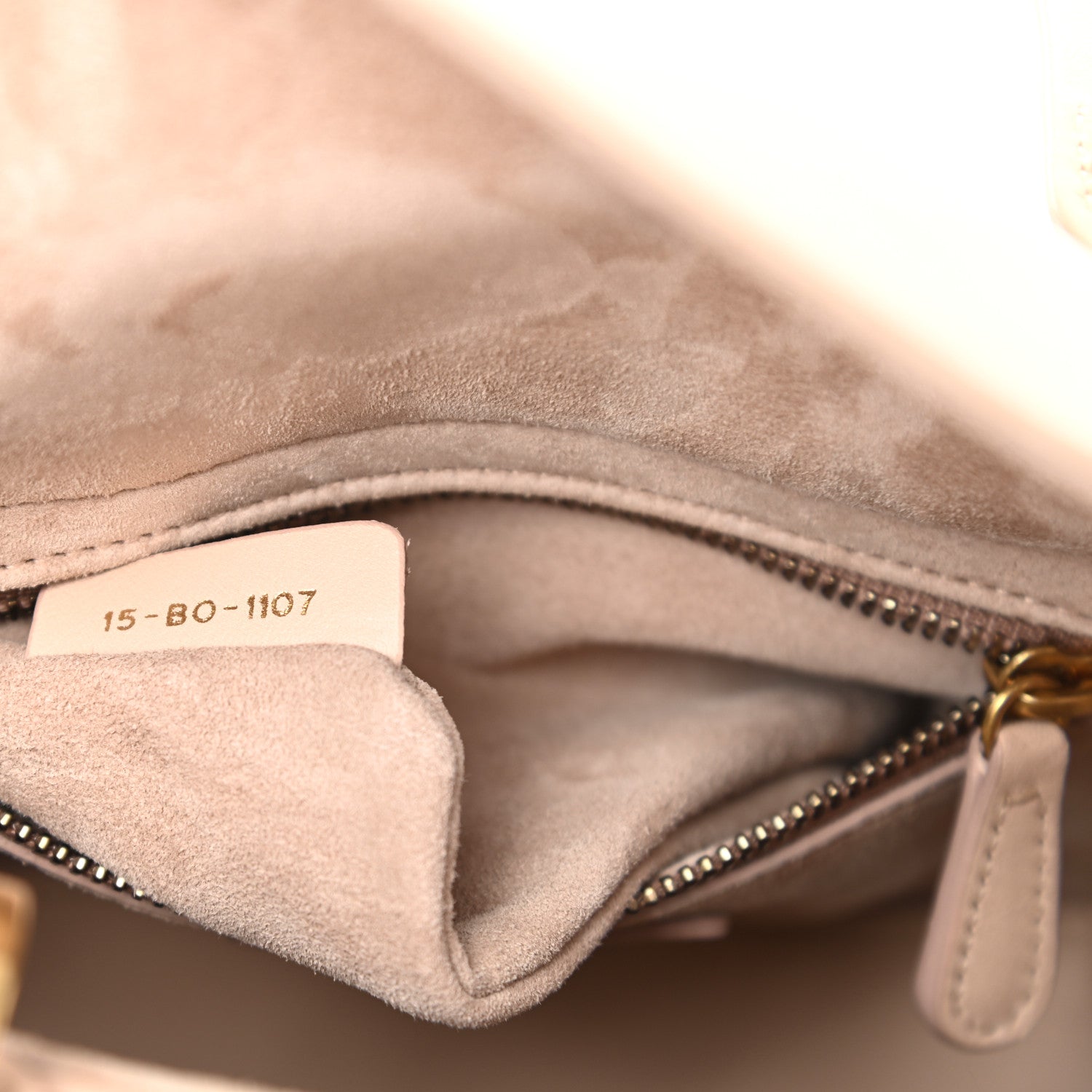 Christian Dior Calfskin Beaded Mini Lady Dior Beige Multicolor 7 of 11