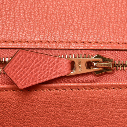 Hermes Epsom Birkin 35 Flamingo 16 of 37