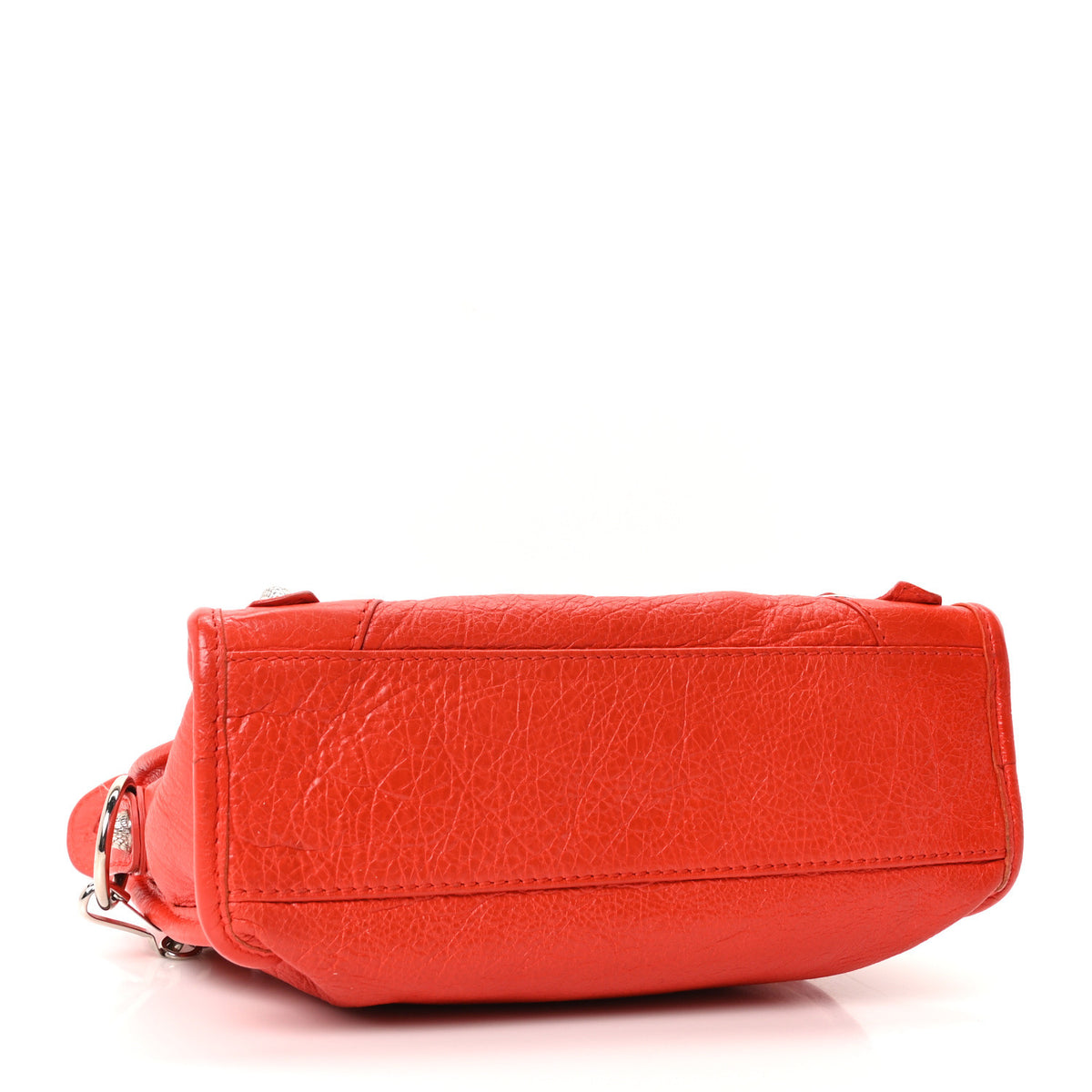 Balenciaga Agneau Giant 12 Silver Hardware Mini City Rouge Coquelicot Rouge Braise 5 of 11