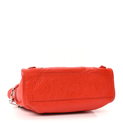 Balenciaga Agneau Giant 12 Silver Hardware Mini City Rouge Coquelicot Rouge Braise 5 of 11