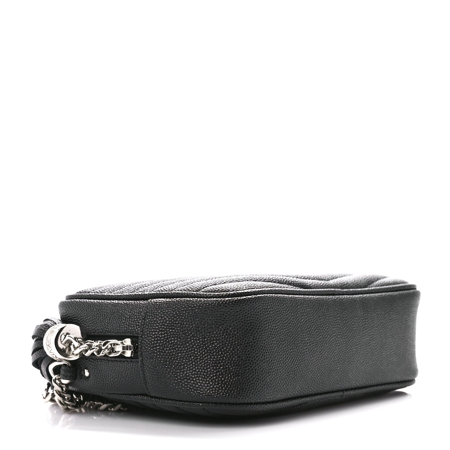 Grain De Poudre Matelasse Monogram Mini Lou Camera Bag Black