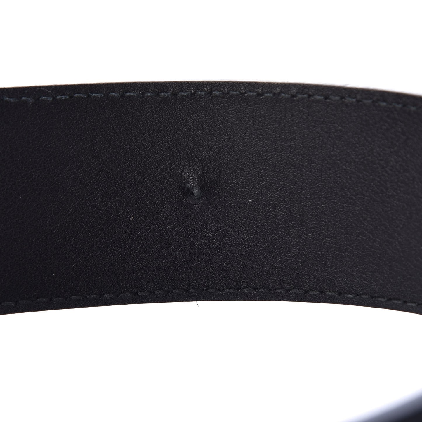 Textured Calfskin Double G 40mm Belt 85 34 Black
