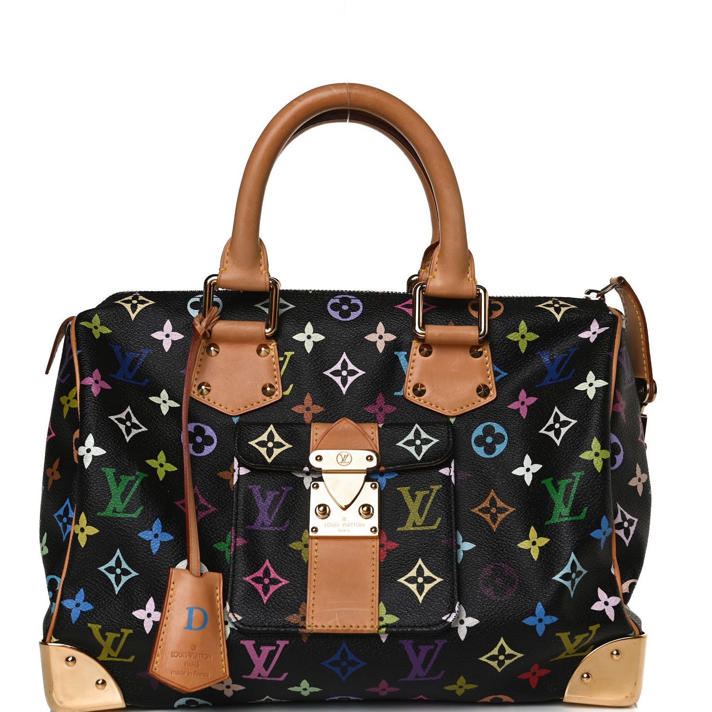Monogram Multicolor Speedy 30 Black