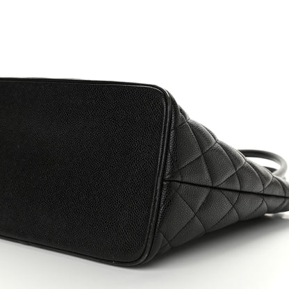 Chanel Caviar Quilted Medallion Tote Black 10 of 12