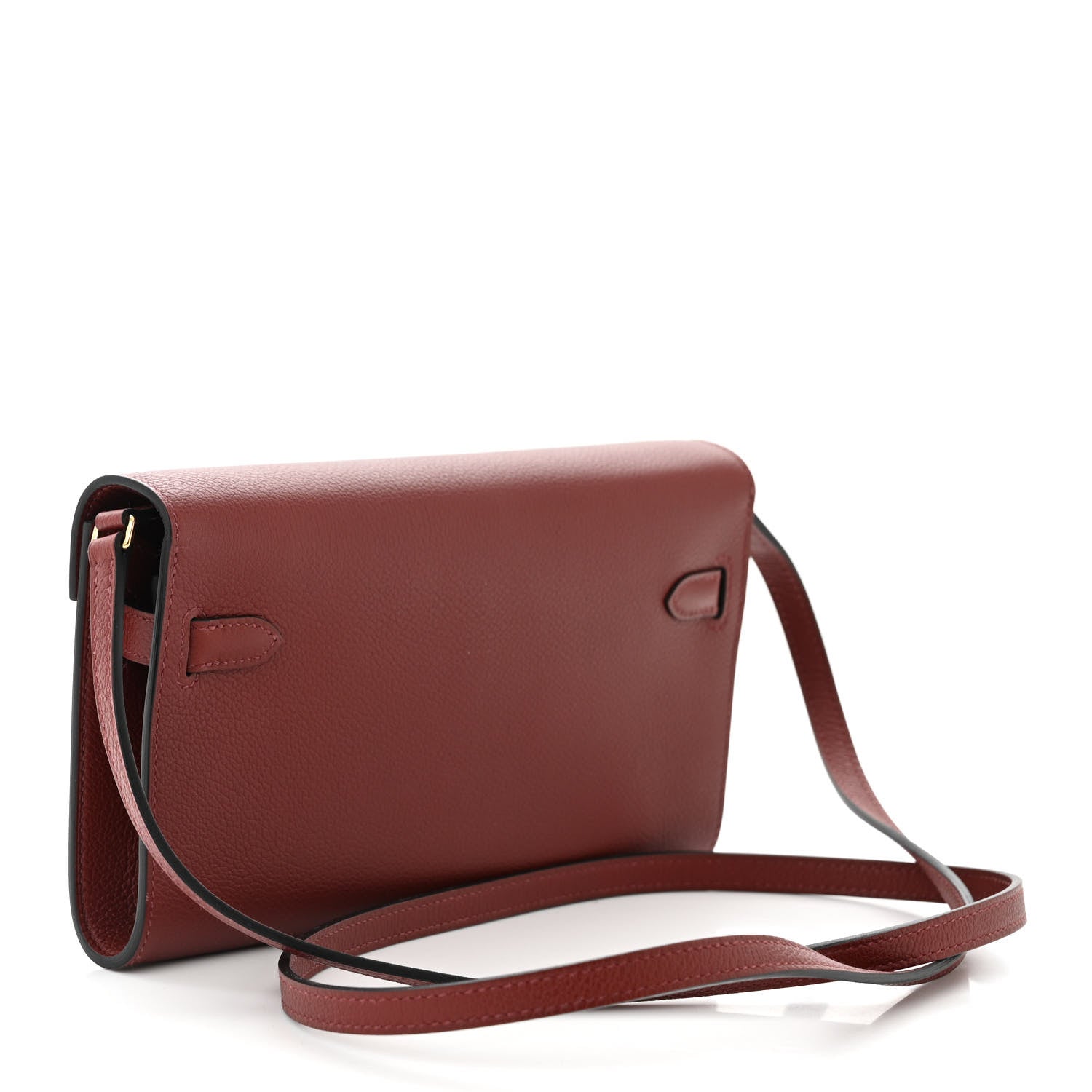 Hermes Evercolor Kelly To Go Wallet Rouge H 3 of 11