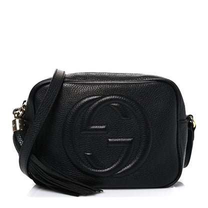 Gucci Pebbled Calfskin Small Soho Disco Bag Black 1 of 9