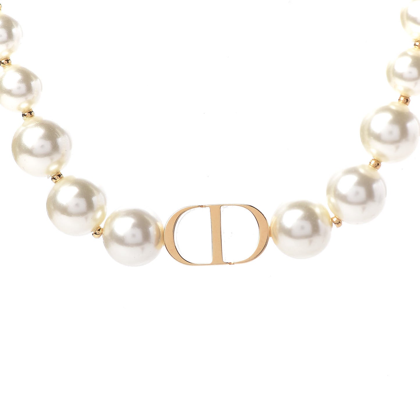 Pearl 30 Montaigne Choker Necklace Gold