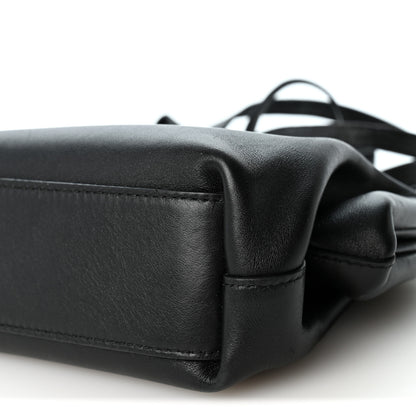 Bottega Veneta Calfskin Small The Point Triangle Bag Black 8 of 8