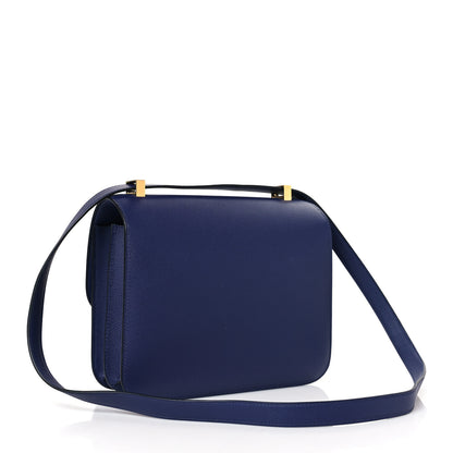 Hermes Evercolor Constance 24 Bleu Encre 3 of 9