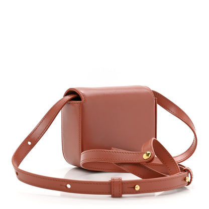 Celine Shiny Calfskin Mini Triomphe Terracotta 3 of 10